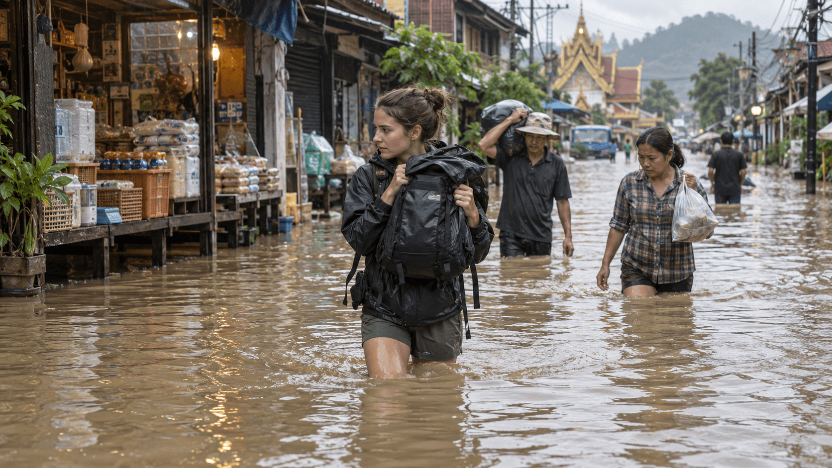 Vivre en Thaïlande avec le risque d'inondations : alertes, logement et déplacements